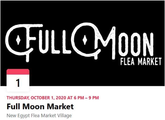10-01-20 Full Moon Flea Market