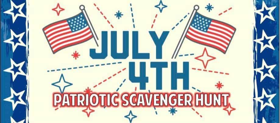 July 4th Patriotic Scavenger Hunt at the New Egypt Flea Market Village