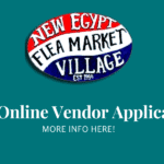 New Egypt Flea Market's Online Food & Table Vendor Applications