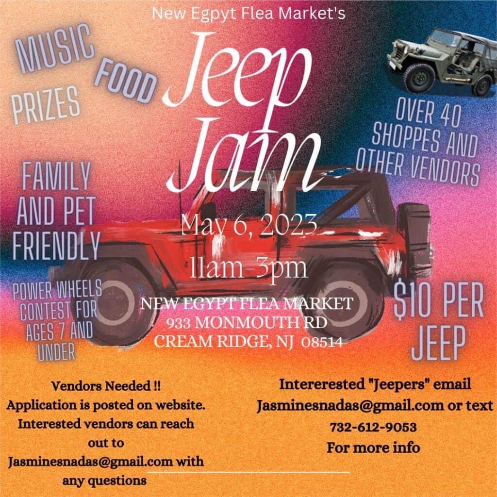 JEEP JAM EVENT at the New Egypt Flea Market