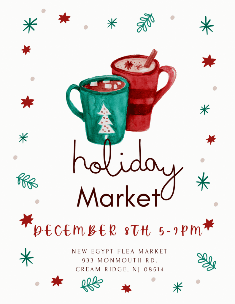 Holiday Market at New Egypt Flea Market