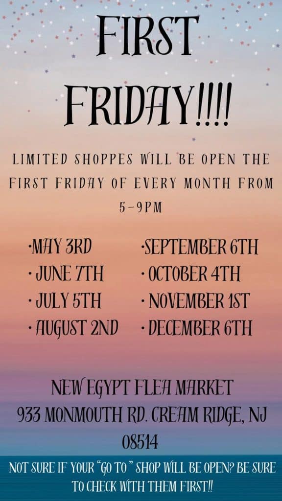 Now Open First Friday of each month in 2024!