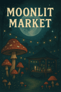 6-13-25- Moonlit Market, New Egypt Flea Market