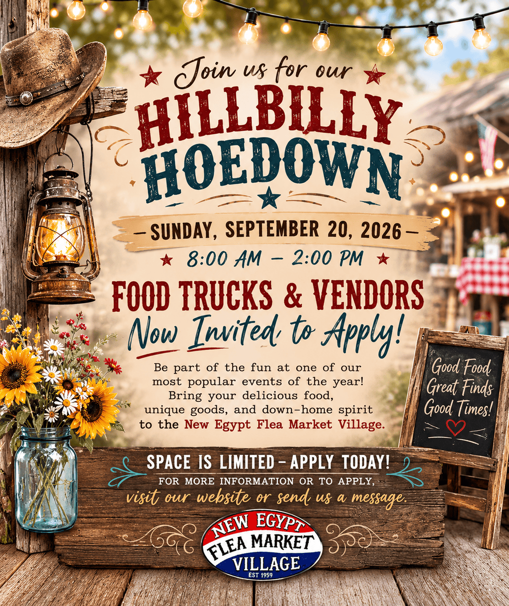 New Egypt Flea Market- Hllbillly Hoedown